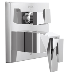 Delta T27T943 Trillian 6 7/8" 17T Series Thermostatic Valve Trim with Six Function Diverter
