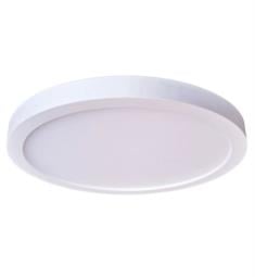 Craftmade X9206-W-LED 5 1/2" 1 Light Frosted Glass LED Pancake Flush Mount Ceiling Light in White