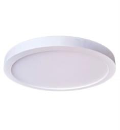 Craftmade X9207-W-LED 7" 1 Light Frosted Glass LED Pancake Flush Mount Ceiling Light in White