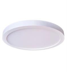 Craftmade X9209-W-LED 9" 1 Light Frosted Glass LED Pancake Flush Mount Ceiling Light in White