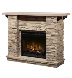 Dimplex GDS28L8-1152LR Featherston 61" Wide Free Standing Vent-Free Electric Fireplace with Multi-Fire XHD Firebox and Log Media
