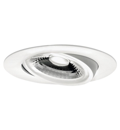 Kichler DLGM04R90WHT Direct-to-Ceiling 4" Round Gimbal LED Downlight in White