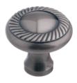 Colonial Bronze 655 1 1/4" Round Shaped Rope Cabinet Knob