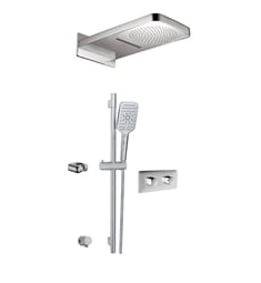Aquabrass ABSZINABOX04 Shower System Inabox 4 Shower Faucet - 3 Way Shared