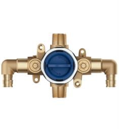 Grohe 35116000 Grohsafe 6 1/2" Wall Mount Pressure Balance Rough-in Valve with PEX Cold Expension Elbows