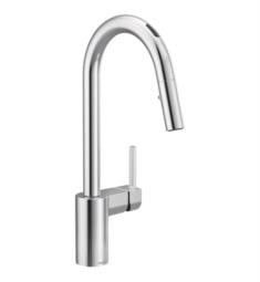 Moen 7565EV Align 15 5/8" Single Handle Deck Mounted High Arc Pulldown Smart Kitchen Faucet with Voice Control