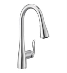 Moen 7594EV Arbor 15 1/2" Single Handle Deck Mounted High Arc Pulldown Smart Kitchen Faucet with Voice Control