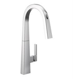 Moen S75005EV Nio 18 3/8" Single Handle Deck Mounted High Arc Pulldown Smart Kitchen Faucet with Voice Control