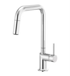 Brizo 63065LF-LHP Odin 14 5/8" Single Handle Pull-Down Kitchen Faucet with Square Spout - Less Handle