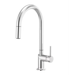 Brizo 63075LF-LHP Odin 16 5/8" Single Handle Pull-Down Kitchen Faucet with Arc Spout - Less Handle