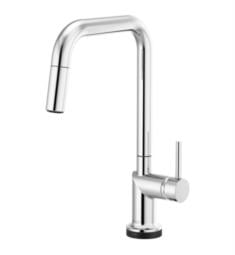 Brizo 64065LF-LHP SmartTouch 15 1/8" Single Handle Pull-Down Faucet with Square Spout - Less Handle