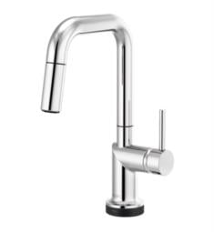 Brizo 64965LF-LHP Odin 12 5/8" Single Handle Pull-Down Prep Faucet with Square Spout - Less Handle
