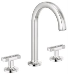 Brizo 65306LF-LHP Kintsu 9" Double Handle Widespread Bathroom Sink Faucet - Less Pop-Up