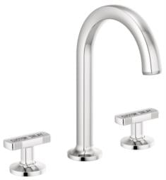 Brizo 65306LF-LHP-ECO Kintsu 9" Double Handle Widespread Bathroom Sink Faucet with ECO 1.2 GPM - Pop-Up