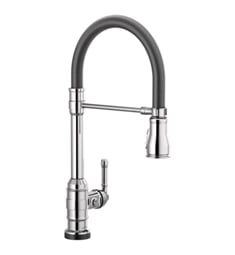 Delta 9690T-DST Broderick Single Handle Pull-Down Kitchen Faucet Spring Spout with Touch2O Technology