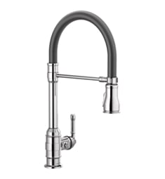Delta 9690-DST Broderick Single Handle Pull-Down Kitchen Faucet With Spring Spout