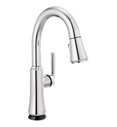 Delta 9979T-DST Coranto Single Handle Pull Down Bar/Prep Faucet With Touch2O Technology