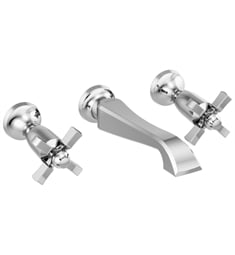 Delta T3557LF-WL Dorval Two Cross Handle Wall Mount Bathroom Faucet Trim Only