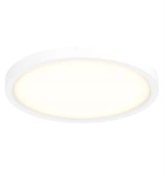 DALS Lighting 7205-WH 1 Light 5 1/2" LED Round Flush Mount Ceiling Light in White