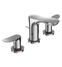 TOTO TLG01201U Go 5" 1.2 GPM Double Handle Widespread Bathroom Sink Faucet with Pop-Up Drain