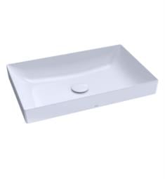 TOTO LT476MT#CMW Kiwami 23 5/8" Single Bowl Rectangular Vessel Bathroom Sink in Clean Matte White