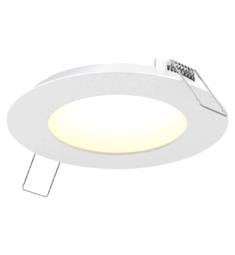 DALS Lighting 2004-WH 1 Light 4 7/8" Round LED Panel Recessed Light in White
