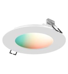 DALS Lighting SM-PNL4WH 1 Light 4 7/8" LED Round Wi-Fi Smart Panel Recessed Light in White