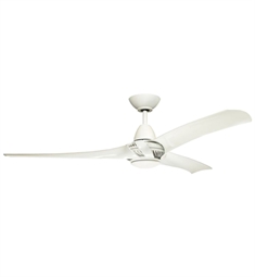 Genesis 52" Three Blades Indoor Ceiling Fan with LED Light and Remote