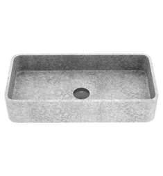 VIGO VG04060 Concreto Stone 23 5/8" Rectangular Vessel Bathroom Sink