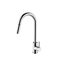 Artos F100137 Trova 14 1/2" H Modern Single Lever Pull Out Kitchen Faucet