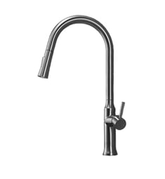 Artos F100139 Trova 16-1/2" H Transitional Single Lever Pull Out Kitchen Faucet