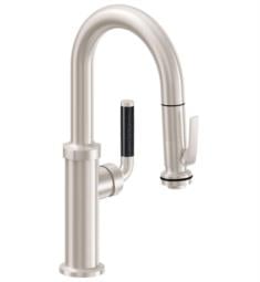 California Faucets K30-101SQ Descanso 15 1/2" Single Squeeze Handle Deck Mounted Pull-Down Bar/Prep Kitchen Faucet