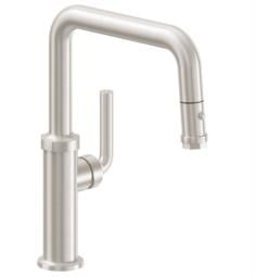 California Faucets K30-103 Descanso 13 1/2" Single Handle Deck Mounted Pull-Down Quad Spout Kitchen Faucet