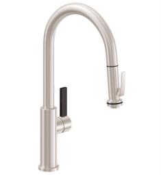 California Faucets K51-100SQ Corsano 18" Single Squeeze Handle Deck Mounted Pull-Down High Spout Kitchen Faucet