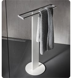 Keuco 049870201 Universal Freestanding Double Towel Holder