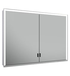 Keuco 14304172351 Royal Lumos 39 3/8" Wall Mounted Mirror Cabinet in Silver Anodized