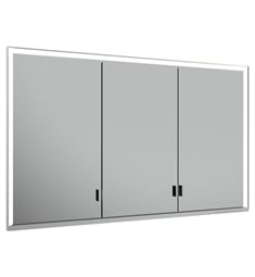 Keuco 14315172351 Royal Lumos L 48" Mirror Cabinet in Aluminum