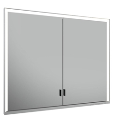 Keuco 14313172351 Royal Lumos L 36" Mirror Cabinet in Aluminum