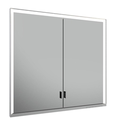 Keuco 14312172351 Royal Lumos L 32" Mirror Cabinet in Aluminum