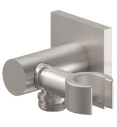 California Faucets SH-25S-77 2 1/4" Decorative Square Base Supply Elbow with Swivel Handshower Holder