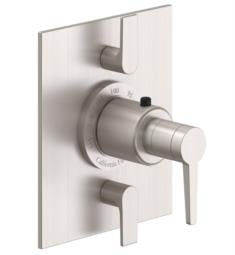 California Faucets TO-THF2L-53 D Street 5 1/2" StyleTherm Thermostatic Trim with Dual Volume Control