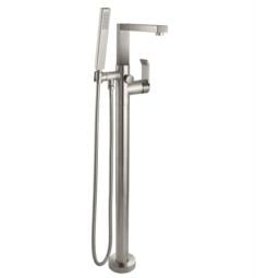 California Faucets 7711.18 Morro Bay 37 3/4" Contemporary Single Handle Floor Mount Tub Filler with 1.8 GPM Handshower