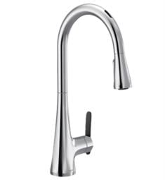 Moen S7235EV2 Sinema 17 3/4" Single Handle High Arc Pulldown Smart Kitchen Faucet with Voice Control