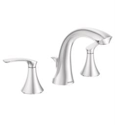 Moen 5011 Seena 6" Double Handle Widespread Bathroom Sink Faucet
