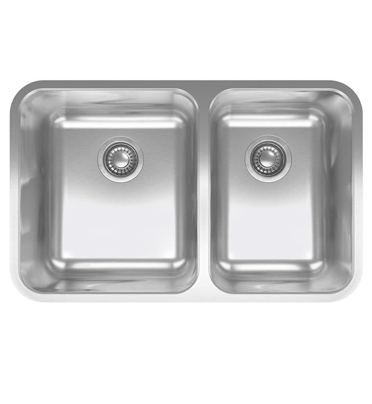 Franke 101.0058.093 Stainless Steel Kitchen Sink with Double Bowl Grey