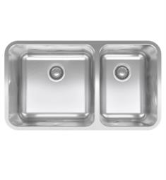 Franke GDX16031RH Grande 32 7/8" Double Bowl Undermount Stainless Steel Kitchen Sink in Silk