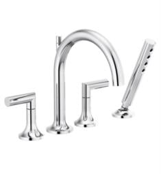 Brizo T67475-LHP Odin 11 1/2" Deck Mounted Roman Tub Faucet with Handshower - Less Handles