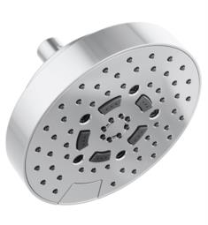 Brizo 87492-1.5 Essential Shower Series 7" 1.5 GPM Wall Mount Linear Round Multi Function Showerhead with H2Okinetic Technology