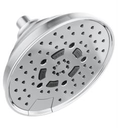 Brizo 87495 Essential Shower Series 7 1/2" 1.75 GPM Wall Mount Classic Round Multi Function Showerhead with H2Okinetic Technology