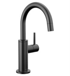 Delta 1930-DST 9 1/2" Single Handle Deck Mounted Round Beverage Kitchen Faucet with Diamond Seal Technology